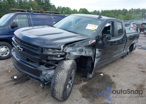 2021 Chevrolet Silverado 4Wd Double Cab Standard Bed Rst z USA, uszkodzony, nr VIN 1GCRYEED1MZ446832